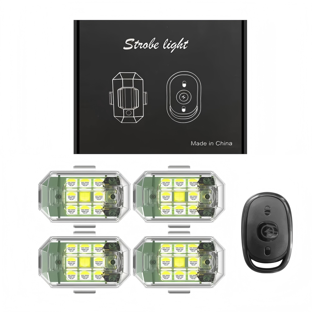 2PCS/4PCS Wireless LED Drone S – Drone Strobe Light recenzja i cena