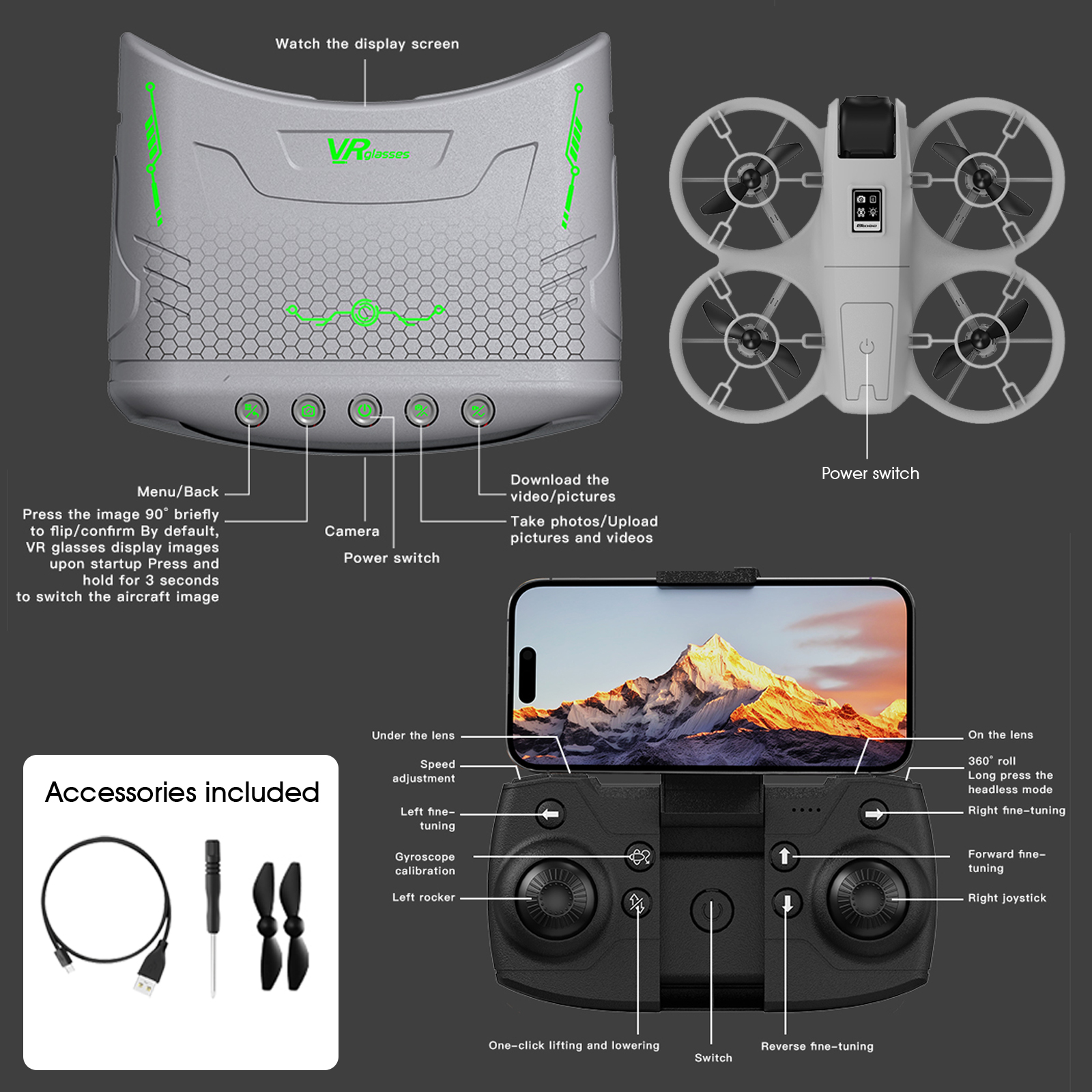 Mini Drone That Is Easy For Be – Drone Power Bank recenzja i cena