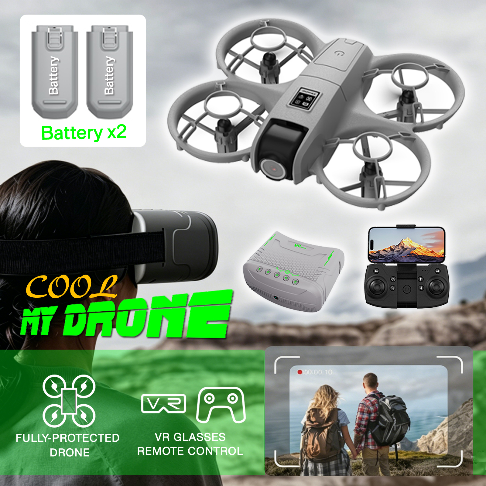 Mini Drone That Is Easy For Be – Drone Power Bank recenzja i cena
