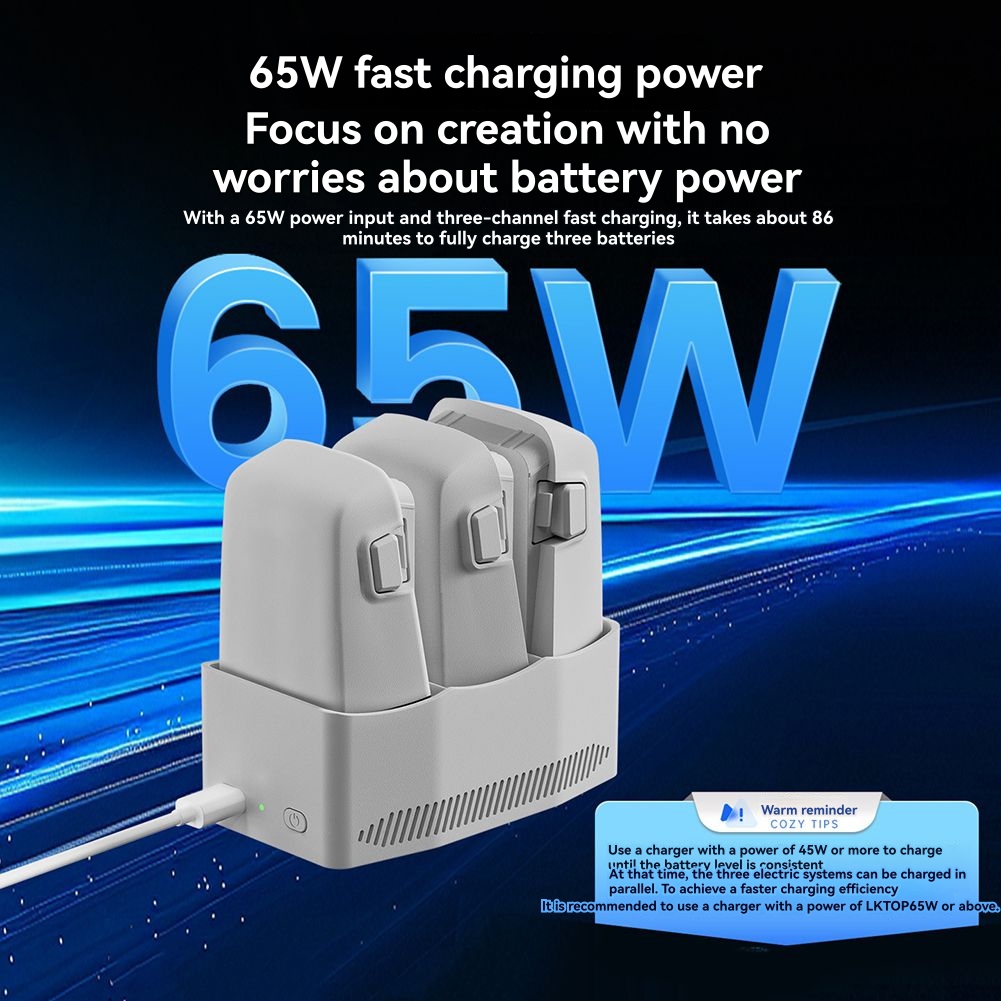 DTC5 65W Battery Charge Manage – Drone Charging Hub recenzja i cena
