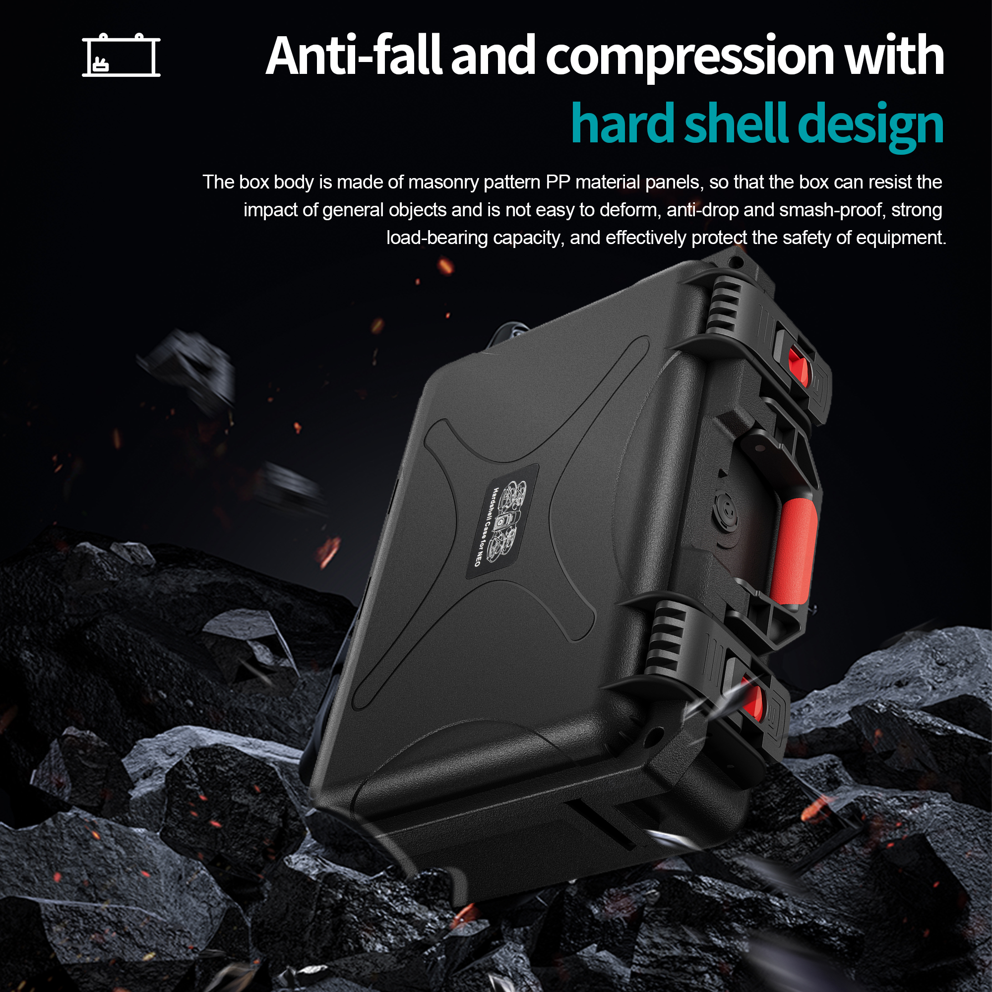 Portable Hard Waterproof Case  – Drone Controller Hood recenzja i cena