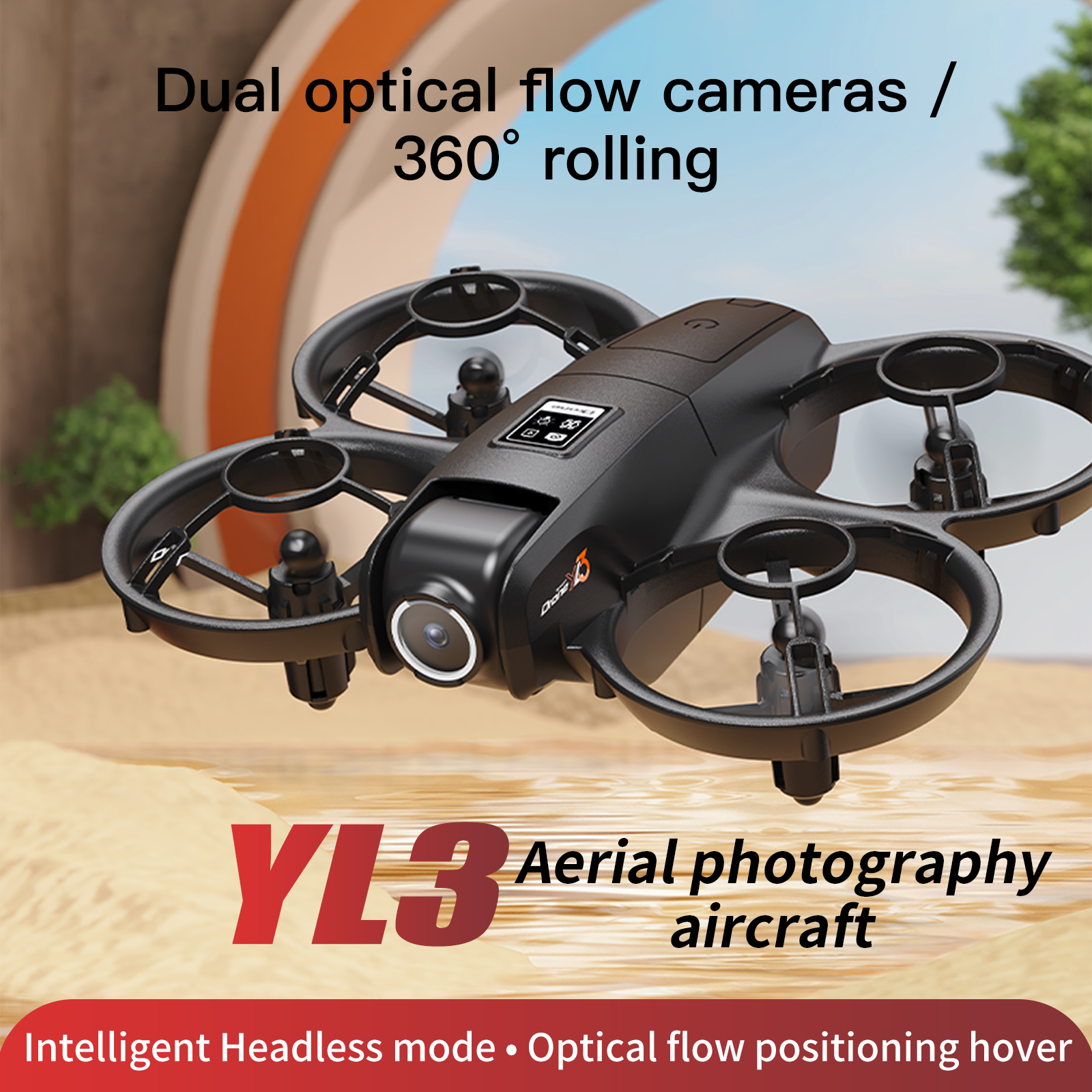 YL3 Remote-Controlled Drone wi – Drone Controller Screen recenzja i cena