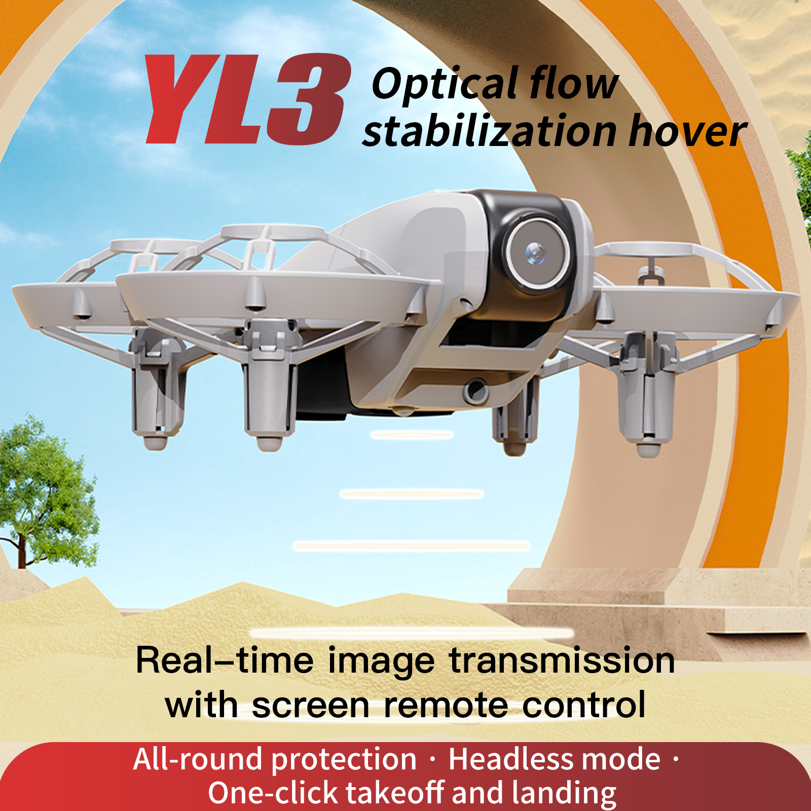 YL3 Remote-Controlled Drone wi – Drone Controller Screen recenzja i cena