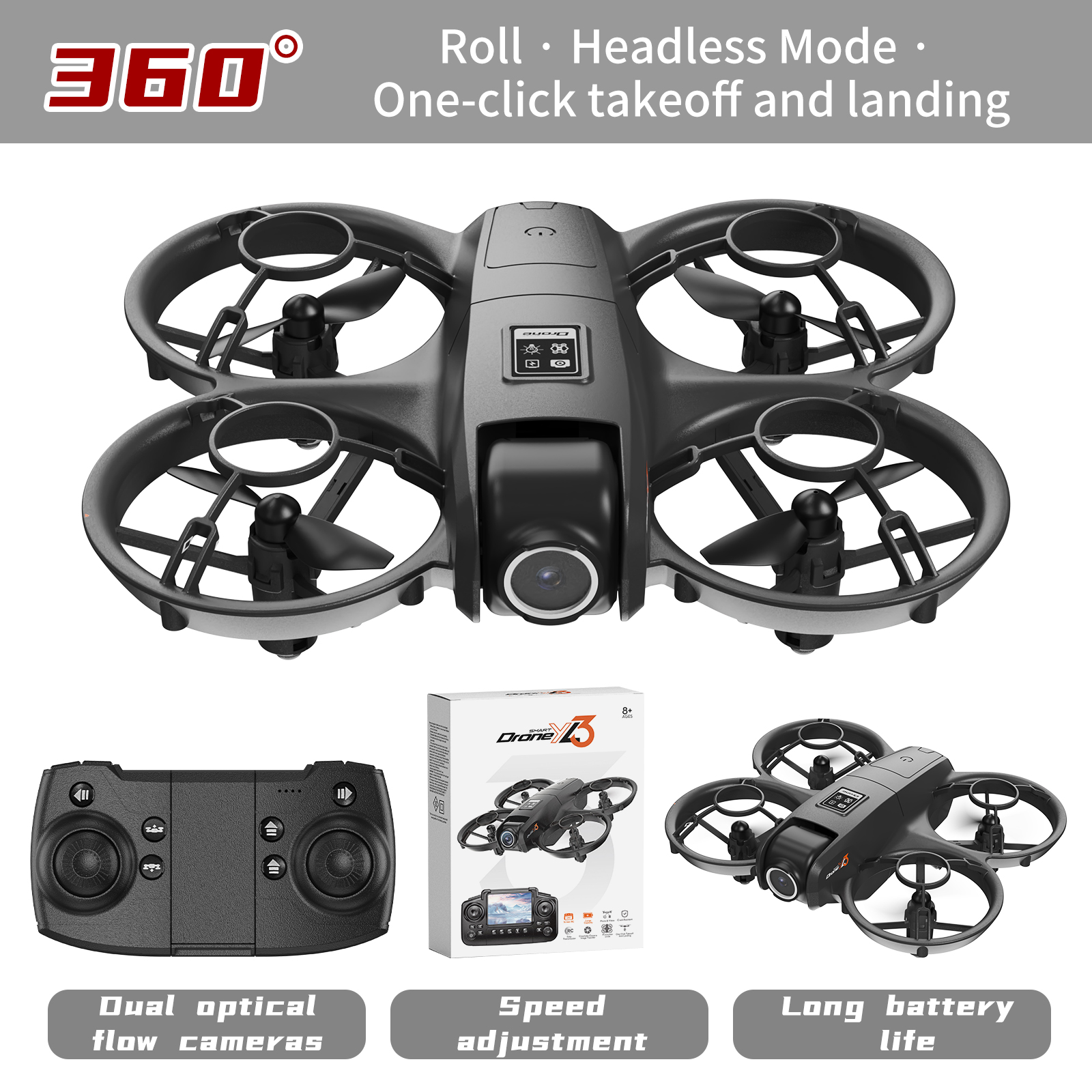 YL3 Remote-Controlled Drone wi – Drone Controller Screen recenzja i cena