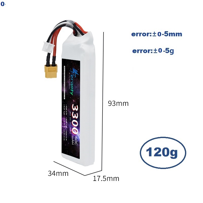 2S 7.4V LiPo Battery 3300mAh 6 – Drone Battery Adapter recenzja i cena