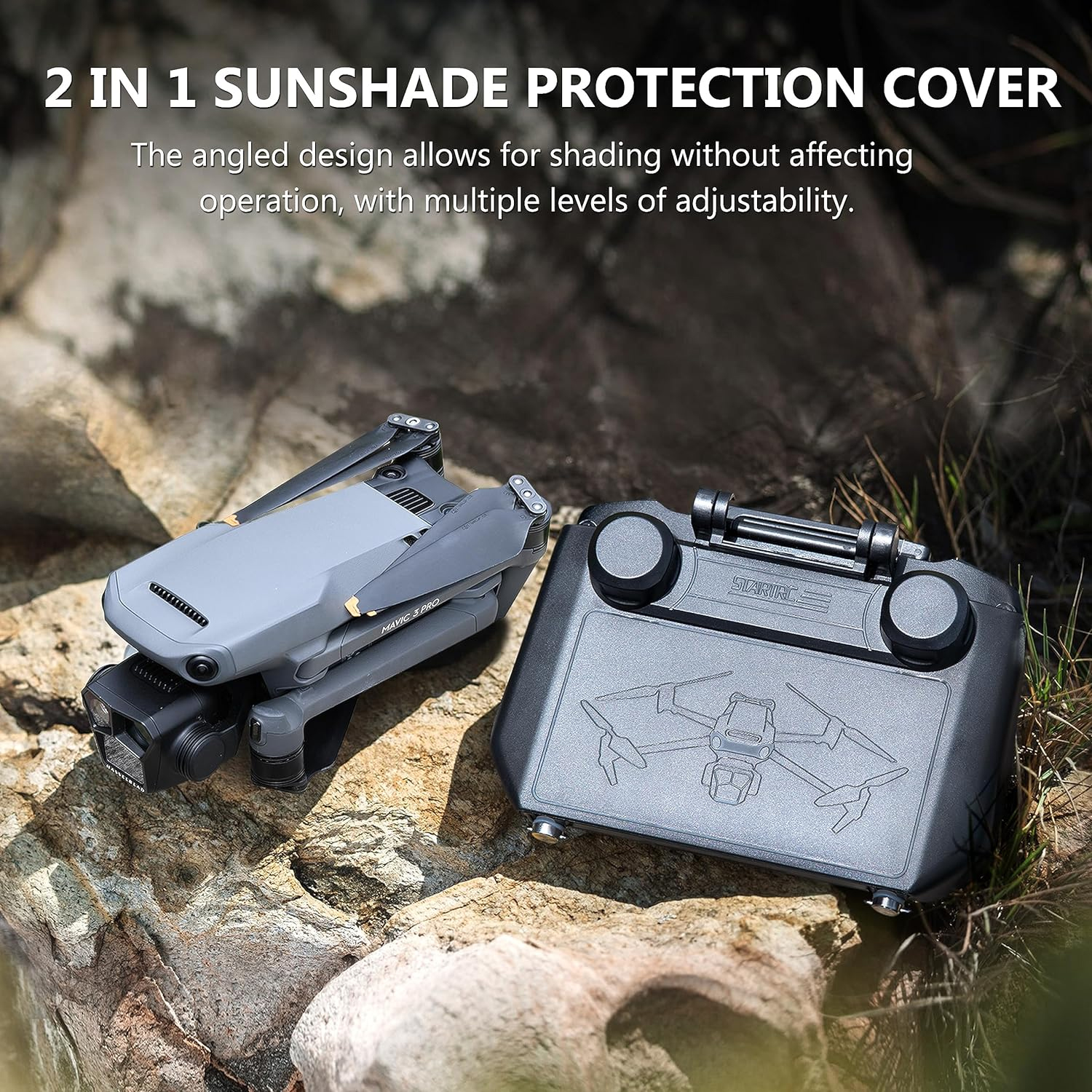 2-in-1 Sun Hood & Joystick Cov – Drone Controller Hood recenzja i cena